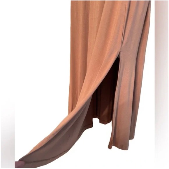 A New Day Ballet Midi Dress Plus Size 4X Sand Brown NWOT - Picture 7 of 9